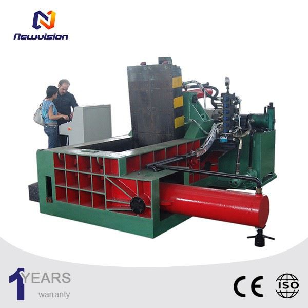 Horizontal Push Out Type Automatic Baler factory