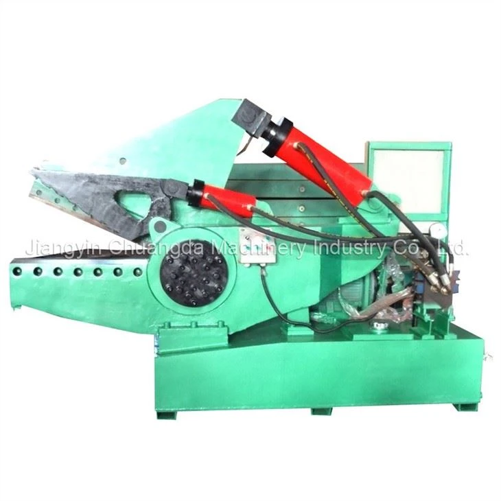 Krokodillenstaal knipmachine