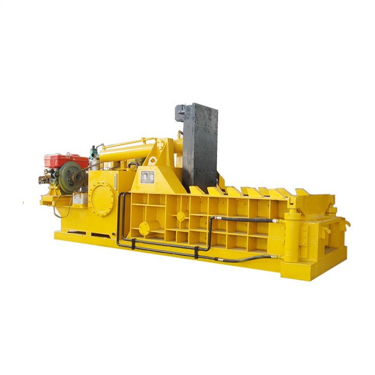 Heavy Duty Hydraulic Metal Scrap Horizontal Baler factory