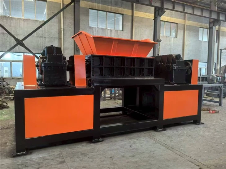 High-capacity Dual-Shaft Scrap Shredder For High-Hardness Metals suppliers